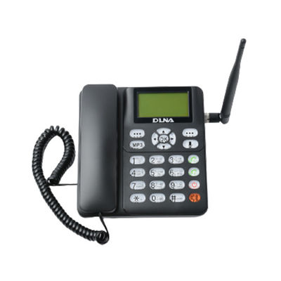 ซื้อ 2 ซิมโทรศัพท์ไร้สายดิจิตอล GSM สองซิมการ์ดโทรศัพท์ตั้งโต๊ะเป็นความลับที่แข็งแกร่ง online manufacture